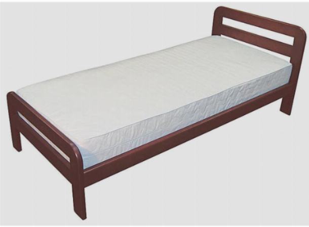 Односпальная кровать обычно изготовляется из ДСП.