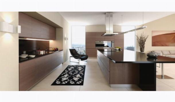 Фото: Дизайн кухни-гостиной в стиле минимализм