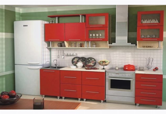 Вариантом угловой кухни является гарнитур «Dolce Vita-9а»