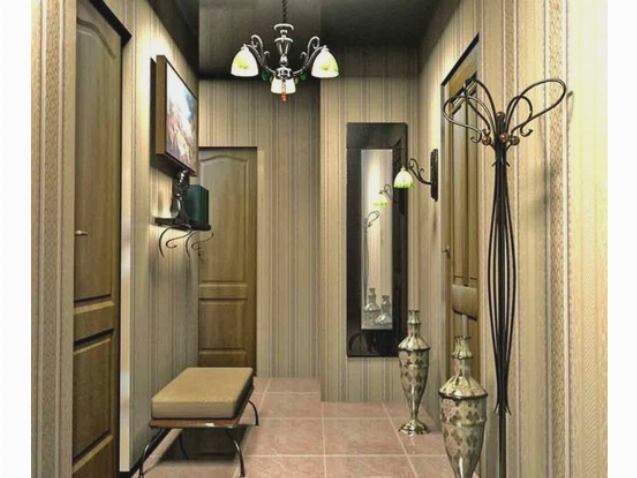 Дизайн узкого коридора в квартире фото